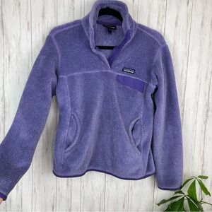 Patagonia Purple pullover sweatshirt small